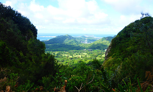 Pali Aussichtspunkt auf Oahu