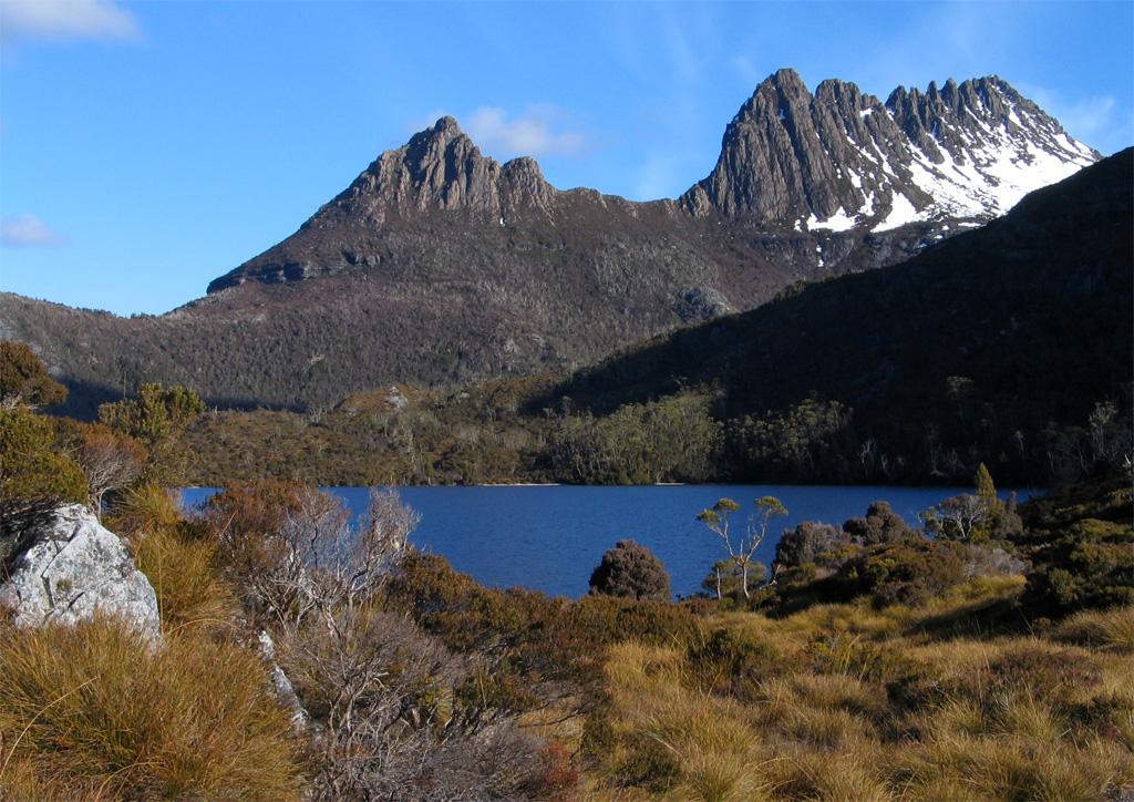Aufstieg auf den Cradle Mountain