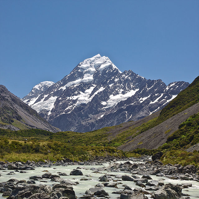 1948 - Besteigung des Mt. Cook in Neuseeland
