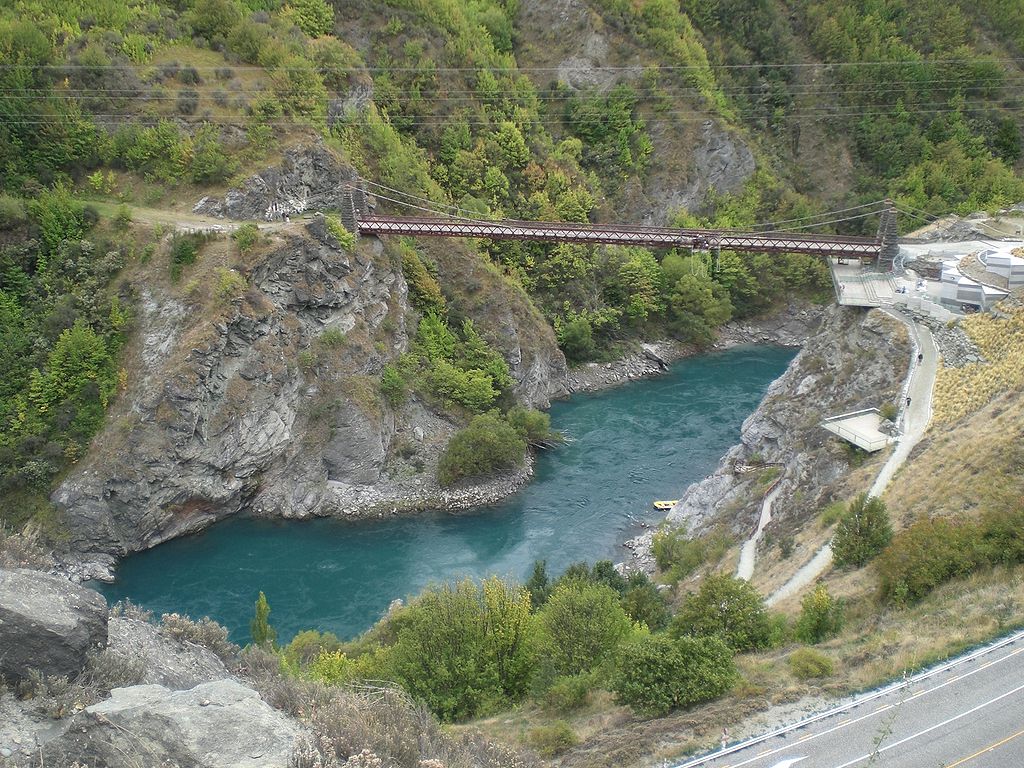 Bungee-Jumping von der Kawarau Bridge