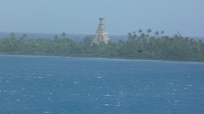 Der Leuchtturm von Fakarava