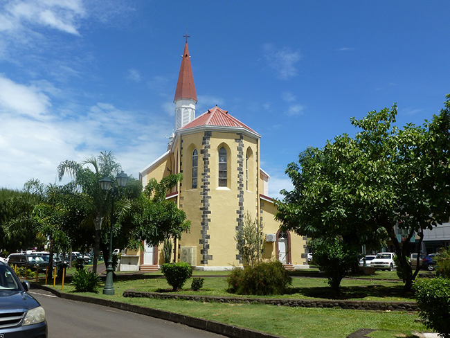 Die Kirche Notre Dame von Papeete