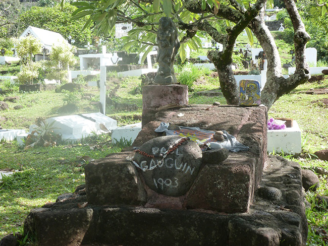 Grabstätte von Paul Gauguin