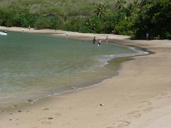 Schöner Strand irgendwo auf Tahuata
