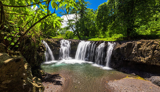 Togitogiga Wasserfälle Samoa