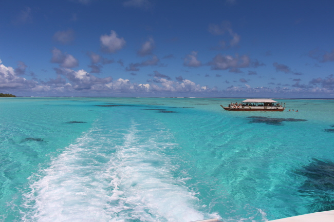 Fahrt nach One Foot Island