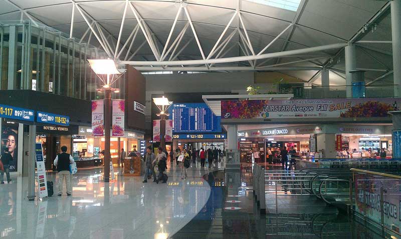 Flughafen Incheon in Seoul