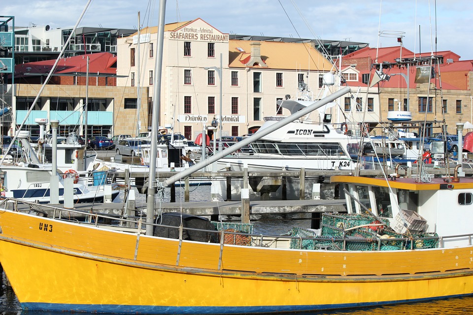Hafen von Hobart