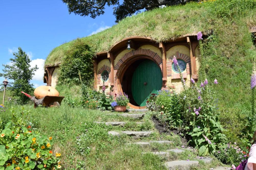 Hobbiton Filmkulisse Herr der Ringe
