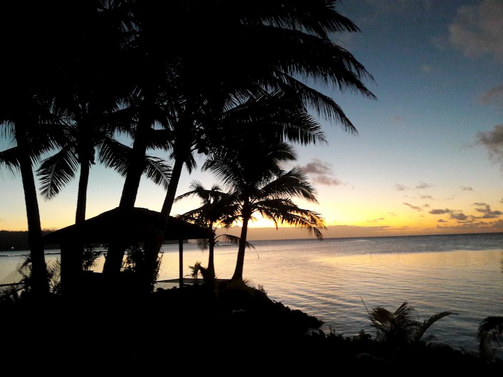 Sonnenuntergang in Samoa
