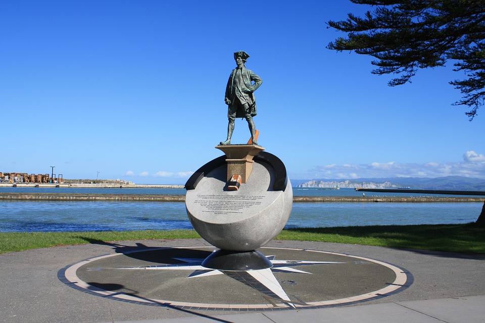Denkmal für James Cook im neuseeländischen Gisborne