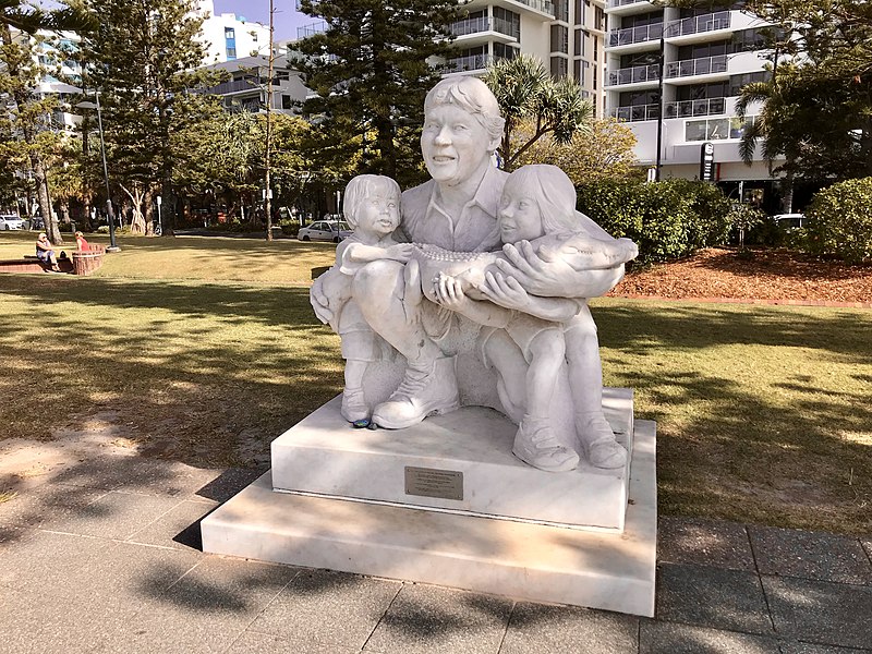Steve Irwin Memorial in Mooloolaba/Queensland